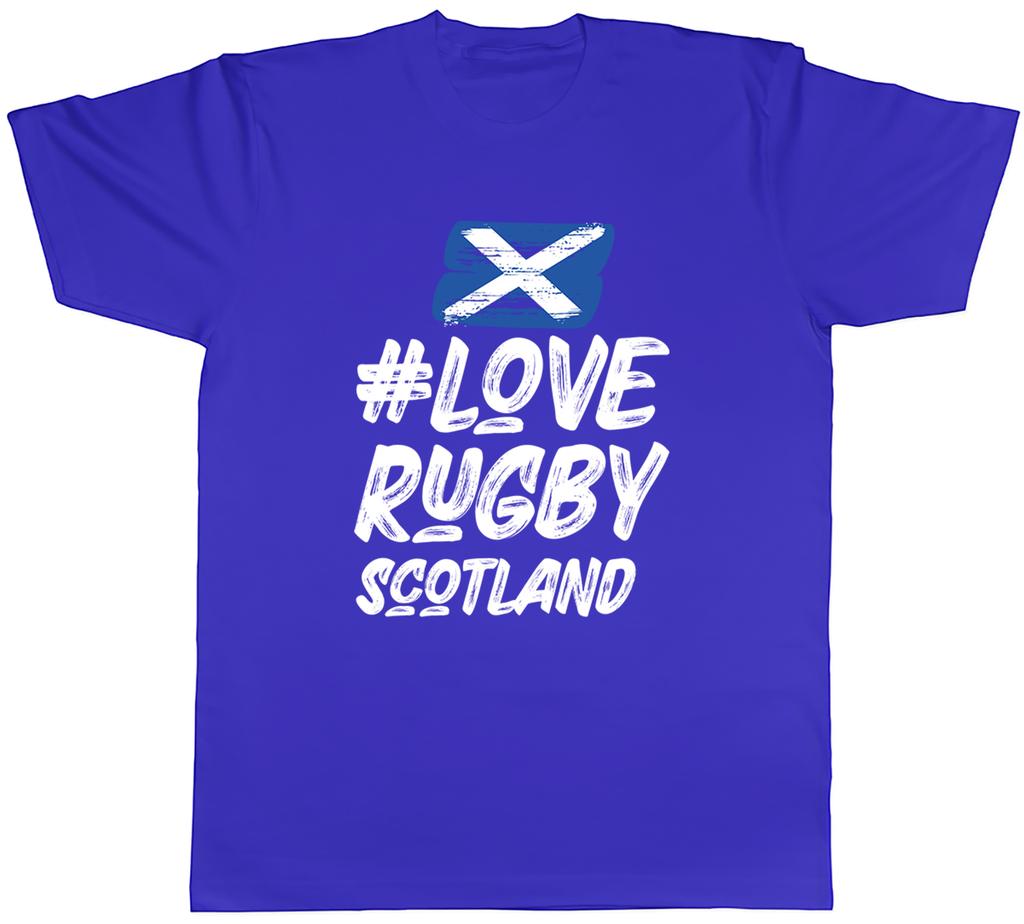 Scotland Rugby Supporter Fan Unisexs TShirt Tee Gift Top
