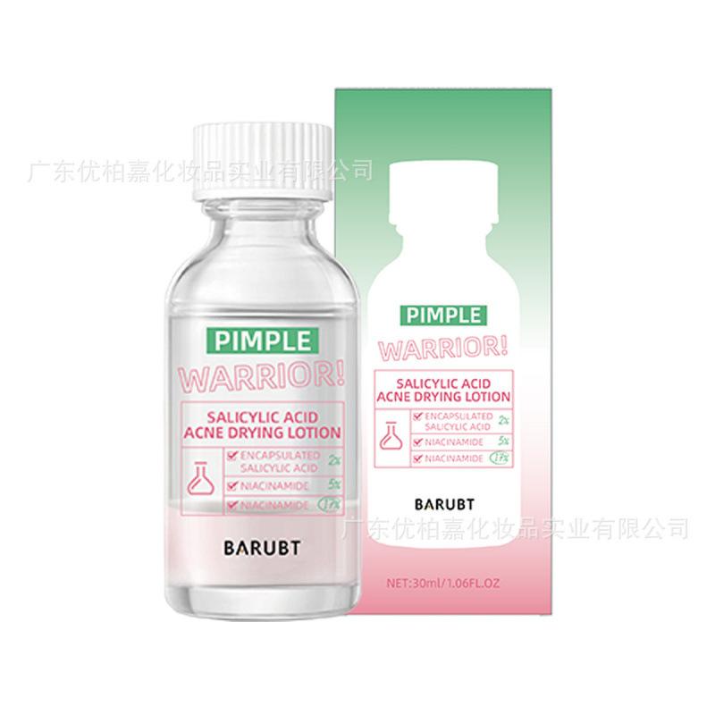 BARUBT Large Drops of Niacinamide Salicylic Acid Acne Essence, Quick Acne, Light Redness, Gentle Repair