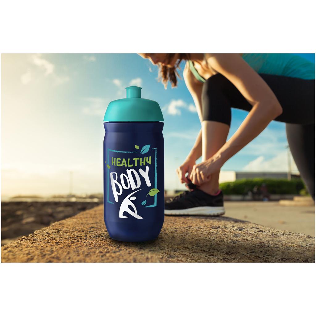 Sports bottle, 500 ml HydroFlex™ Deep Black