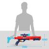 ZURU XSHOT Excel Hawk Eye Blaster žaislas su 16 strėlyčių, kempininėmis strėlytėmis, 36435, Autentiškas