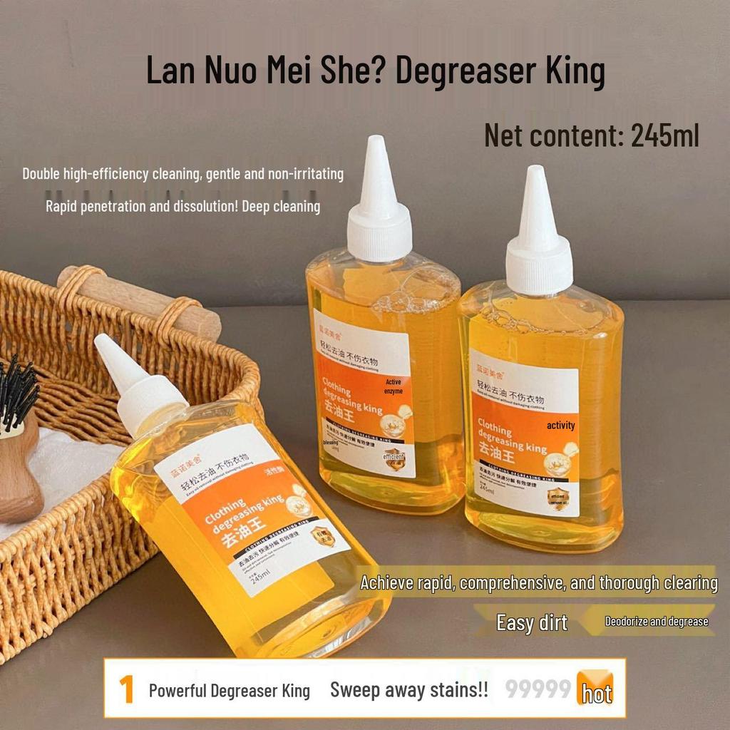 LNM Degreaser King: Powerful Stain Remover for Clothing