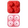 Beautiful Flower Shape Ice Cubes Molds Silicones Easy to Use for Homes Kitchen for Party Drink Enhancement