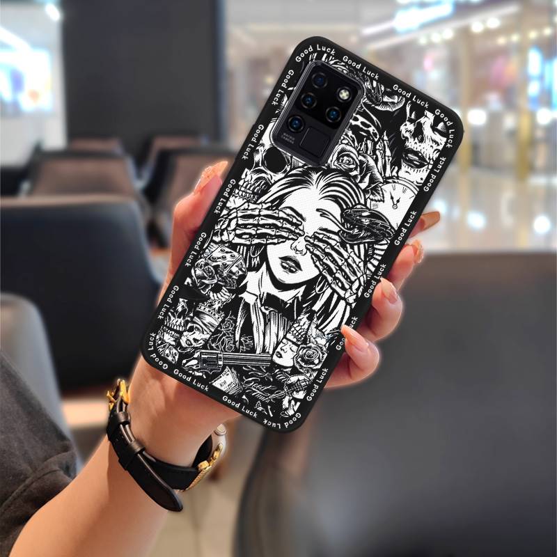Full wrap Durable Phone Case For Oukitel C21 Dirt-resistant Waterproof Anti-dust Cartoon Back Cover Silicone Cute TPU