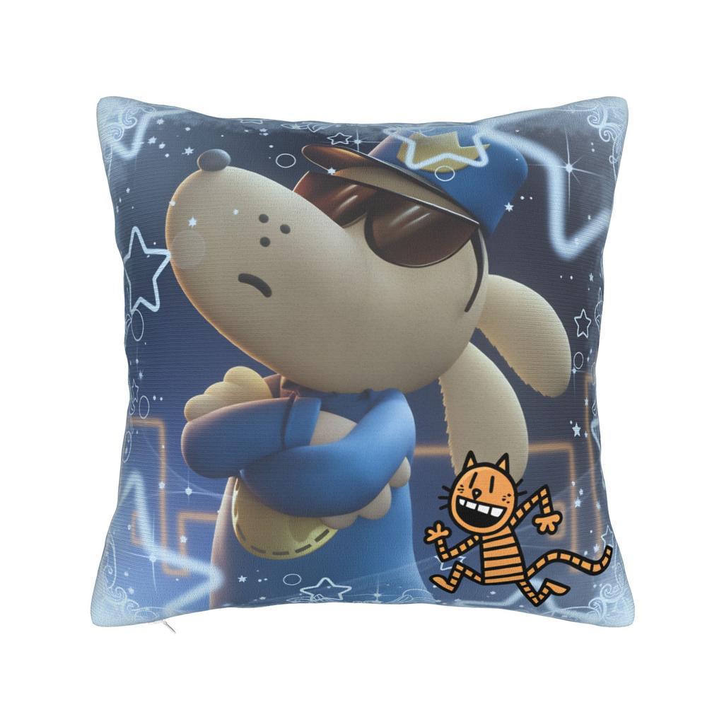 Comic Cartoon D-Dogmans Pillow Cover  Comfy Cushion Cover Vintage Pillow Case For Living Room Chair