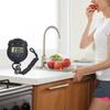 Digital Stopwatch LCD Digital Stopwatch Timer with Lanyard Kitchen Stopwatch Multifunction for Swimming Running Sports Training