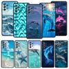 Ocean Dolphin Phone Case for Samsung Galaxy A17 A13 A15 A25 A35 A51 A55 A71 A21S A11 A31 A41 A23 A53 A73 A32 5G A03S A05s Cover