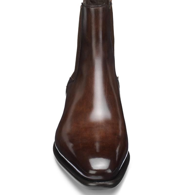 New Chelsea Boots Men Shoes PU Brown Fashi Versatile Business Casual British Style Street Party Wear Classic Ankle Boots