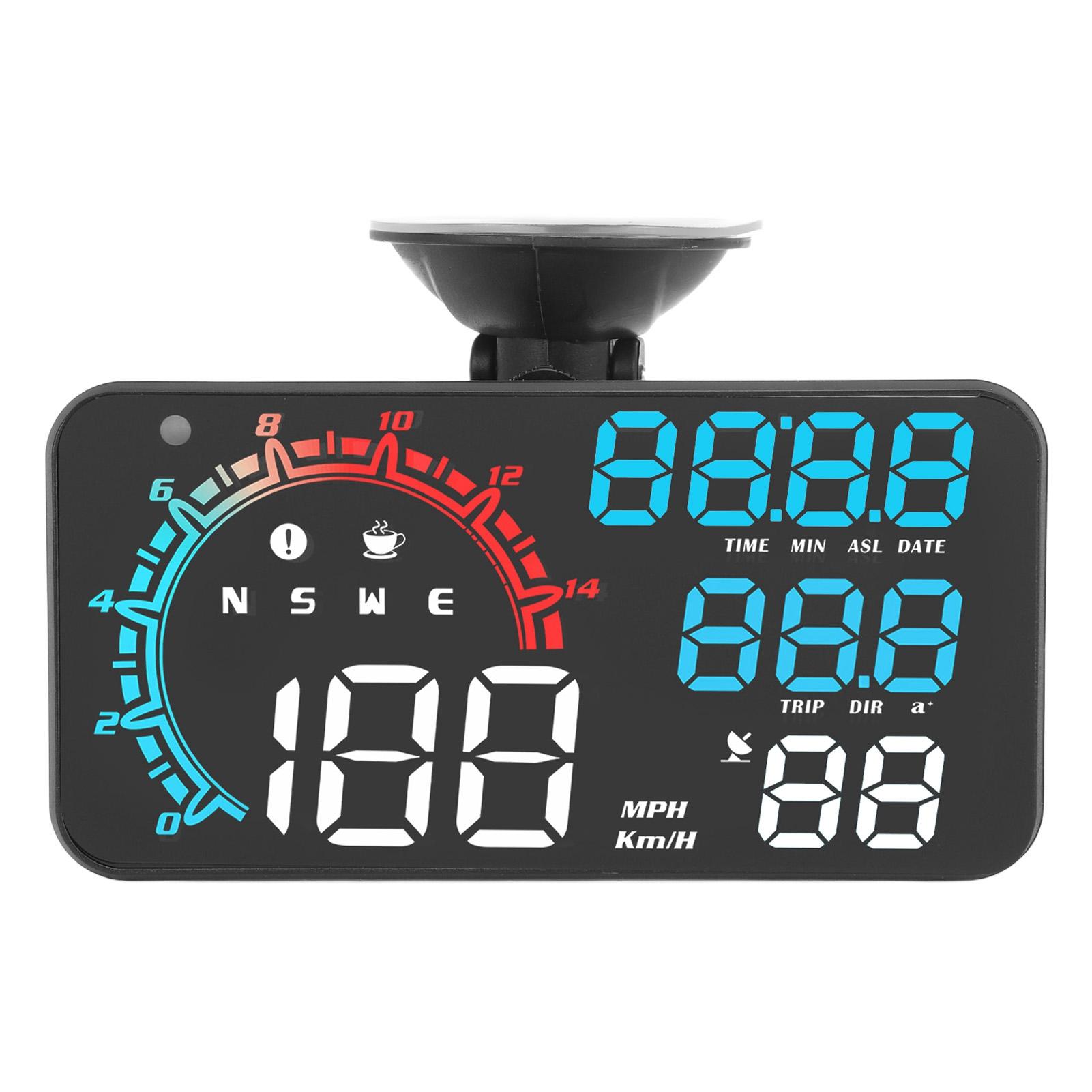 

GPS-спидометр, сигнал скорости, напоминание об усталости водителя, прочный HD-дисплей, дисплей HUD, универсальный для