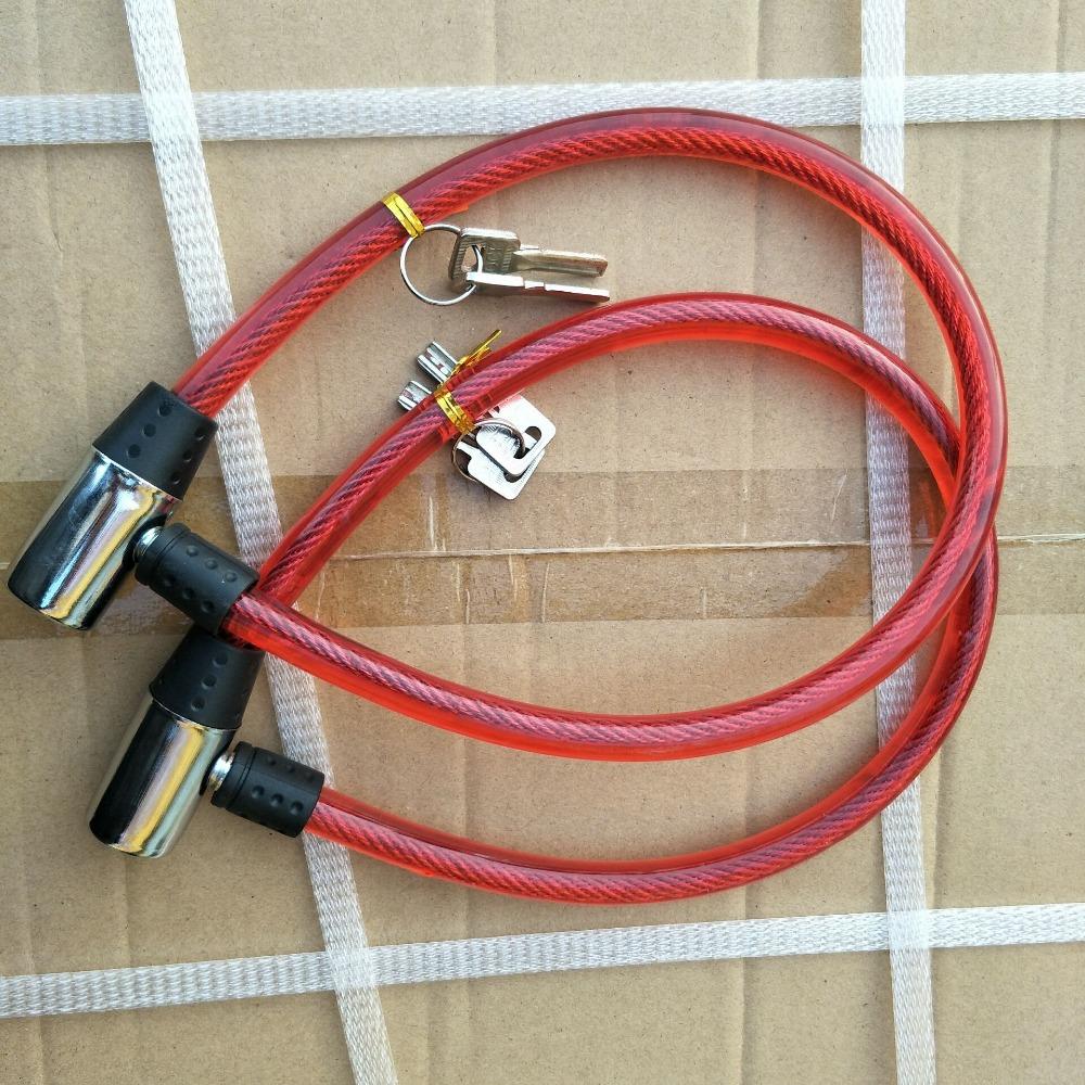 1 Pcs Bicycle Lock, Circular Wire Lock, Mountain Bike, Motorcycle Key, Anti-theft Lock, Ring Lock