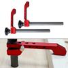 Desktop Clamp Positioning Clamp Woodworking Projects 265*153mm 10.43*6.02 In Adjustable Rod Length Aluminum Alloy Material