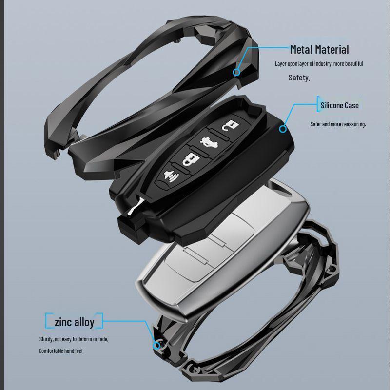 Compatible Key Case for Haval 2nd Gen Big Dog, Great Wall Shenshou, H5, Xiaolong, Xiaolongmax, Kugou 2026 Models