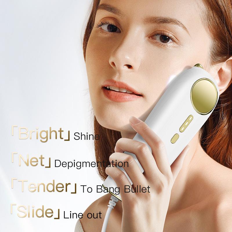 Milk Light Beauty Instrument, Black Gold Light Skin Rejuvenation Instrument, Near-infrared Light Home Face Brightening Skin Tone Beauty Salon
