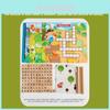 Wooden Educational Word Game For Children Enhancing Vocabulary Skills