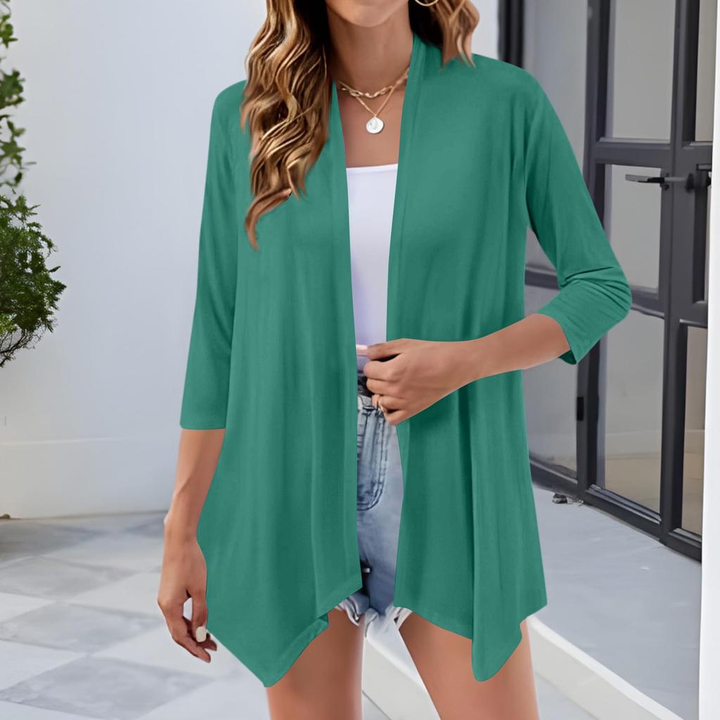 Women's Fashion Casual Comfortable Color Cardigan Jacket