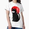 Black Ninja Cat Classic T-Shirt