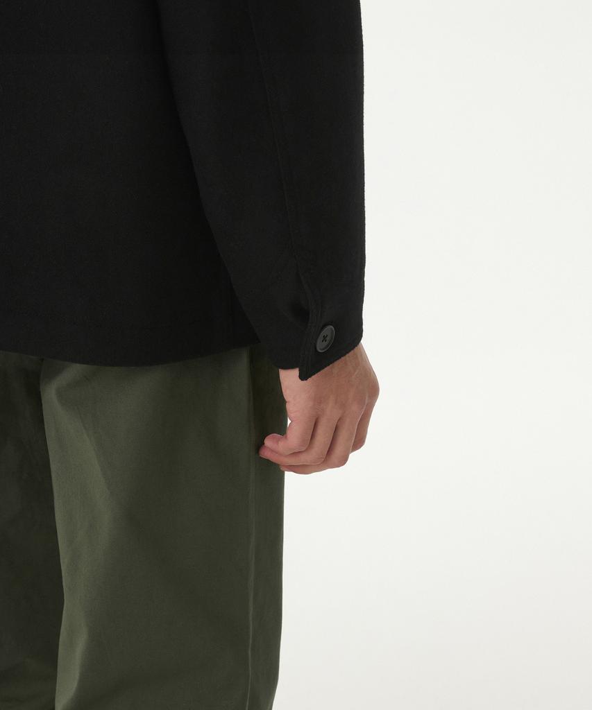 Musinsa Standard Wool Blend Chore Jacket [Black]