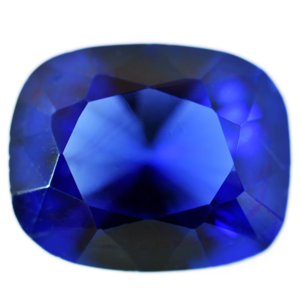 8 To 10 Ct Natural Ceylon Blue Sapphire Cushion Cut Certified Loose Gemstones