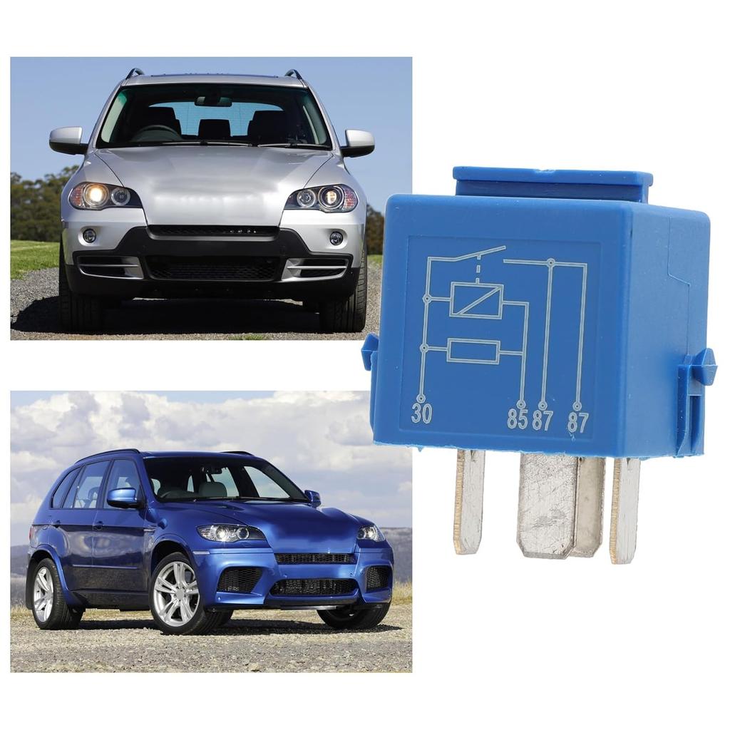 4 Pin Relay Stable Performance Multifunctional Relay for 1 3 4 5 6 7 Series, X1 X3 X5 X6 Z3 Z4 Z8, OE Numbers 61368364581, 8364581, 61366915327