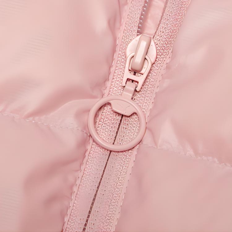 Puma Zipper Hooded Down Jacket Winter Women Outerwear Newlywed-Pink 581614-14