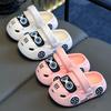 Sandalias de Verano para Niños con Dibujos Animados, Suela Suave Antideslizante - Cerradas para Interior/Exterior, Diseño de Coche