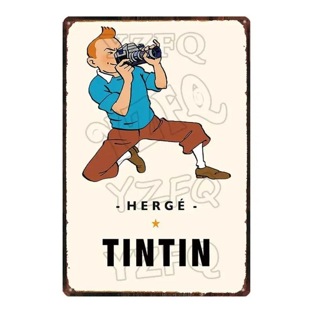 Retro Anime Metal Tin Sign Wall Art 20x30cm