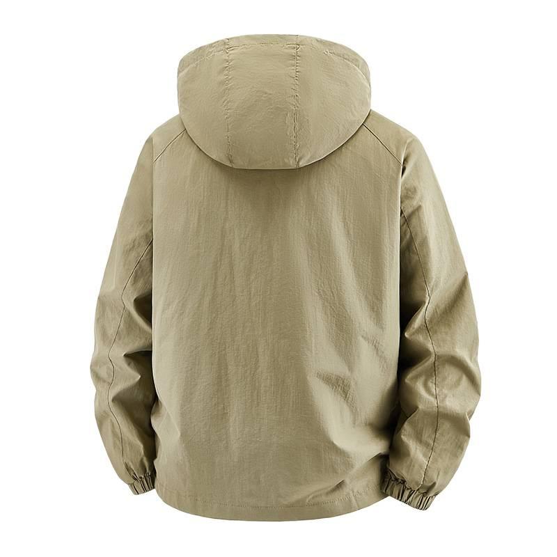 Men's coat 2025 new jacket jacket jacket fashion trend loose casual windproof