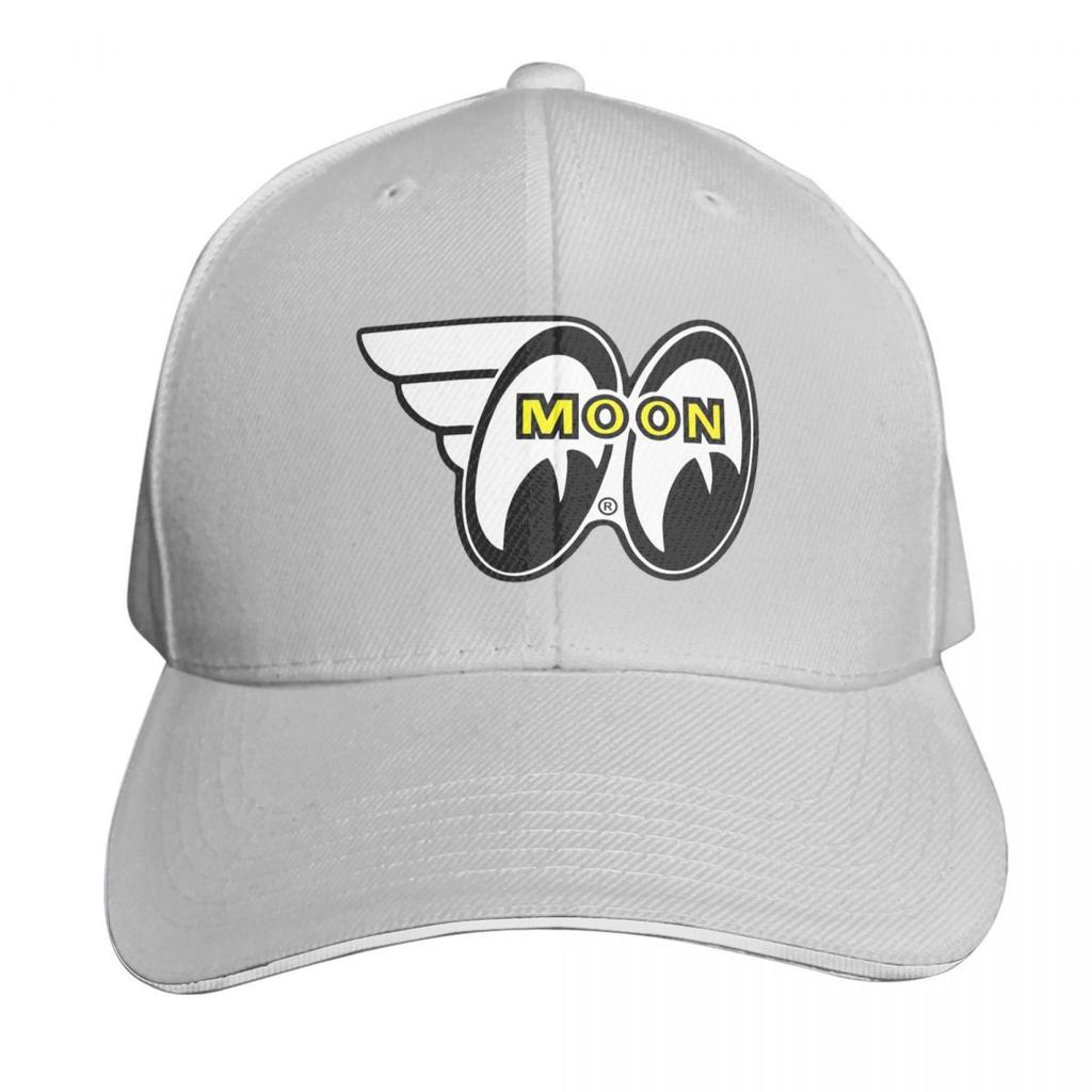JDM Moon Eyess Motocyklová Závodní Čepice Módní Ležérní Baseballové Čepice Nastavitelná Čepice Hip Hop Letní Unisex Baseballové Čepice