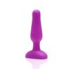 Remote Controlled Anal Plug - B-Vibe Novice Plug Fuchsia