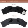 Unisex Fleece-Lined Wool Shoulder Protector: Warm Knit Shawl for Autumn/Winter, Anti-Cold, Ideal for Middle-Aged/Elderly