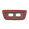 Car Rear USB Button Cover For Volkswagen VW ID3 ID.3 2020-2025 Imitation Carbon Fiber Trim Sticker Interior Accessories