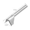 1Pcs Sword-Tail-Shaped Leather End Cutting Punch Press Tool, Diy Belts/Watch Cutting Molds, Other Handicraft Processing Tools