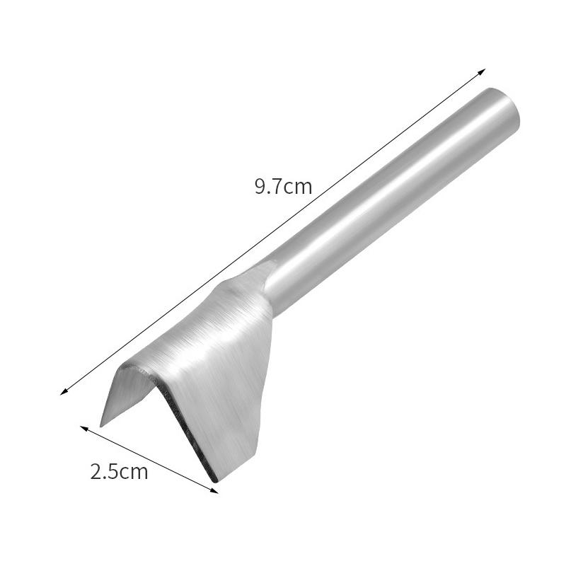 1Pcs Sword-Tail-Shaped Leather End Cutting Punch Press Tool, Diy Belts/Watch Cutting Molds, Other Handicraft Processing Tools