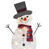 Christmas Snowman Light Lamp Ornament for Holiday Party Lawn Decoration