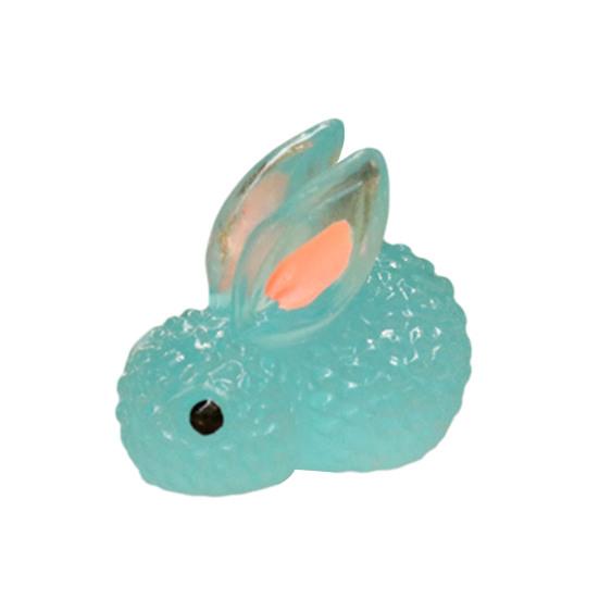 Luminous Micro Landscape Rabbit Ornaments Glow in The Dark Bunny Figurines for Moss Micro-Landscapes Fish Tank Decoration DIY Accessories