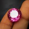 Natural Pink Tourmaline Loose Gemstone 17.50 Ct Round Cut October Birthstone for Gem Collections