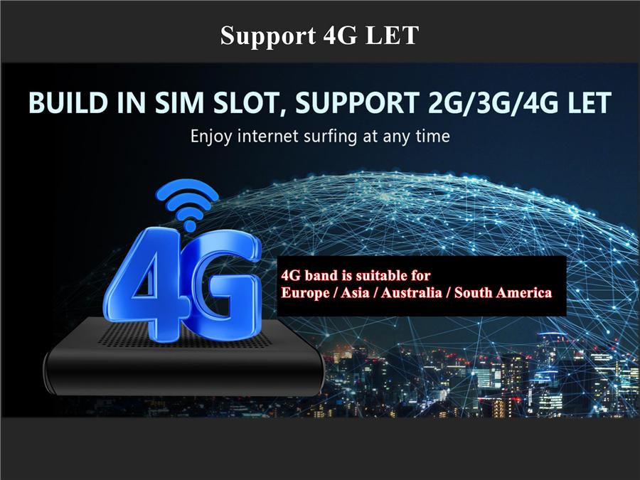 4G LTE Carplay Mini Android Box Wireless Carplay Android Auto Ai Box Car Multimedia-Player 4+64G Audio Navigation