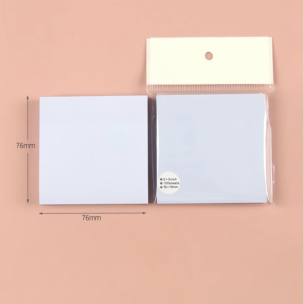 100Sheets Color Sticky Notes Pads Posits Stationery Paper Stickers Posted It Memo Notepad Notebook School Office Message Sticker
