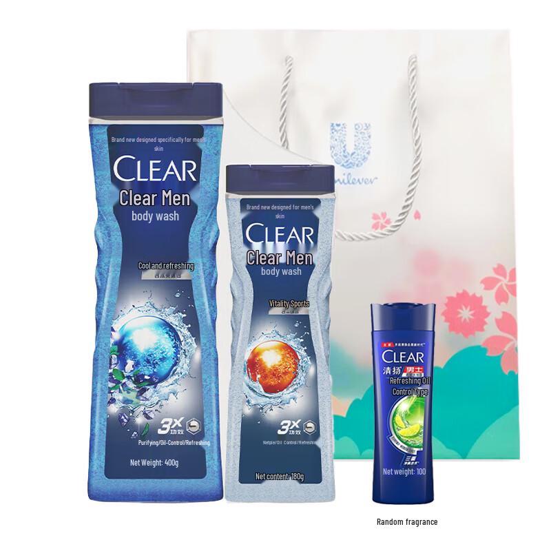 

Clear Men Icy Vitality Shower & Shampoo Set