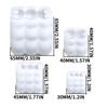 Supplies Aromatherapy Soy Wax Plaster Silicone Mold 3D Candle Mold Candle Mould Cube Soap Molds