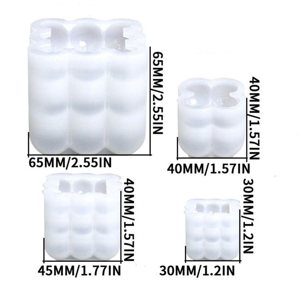 Supplies Aromatherapy Soy Wax Plaster Silicone Mold 3D Candle Mold Candle Mould Cube Soap Molds