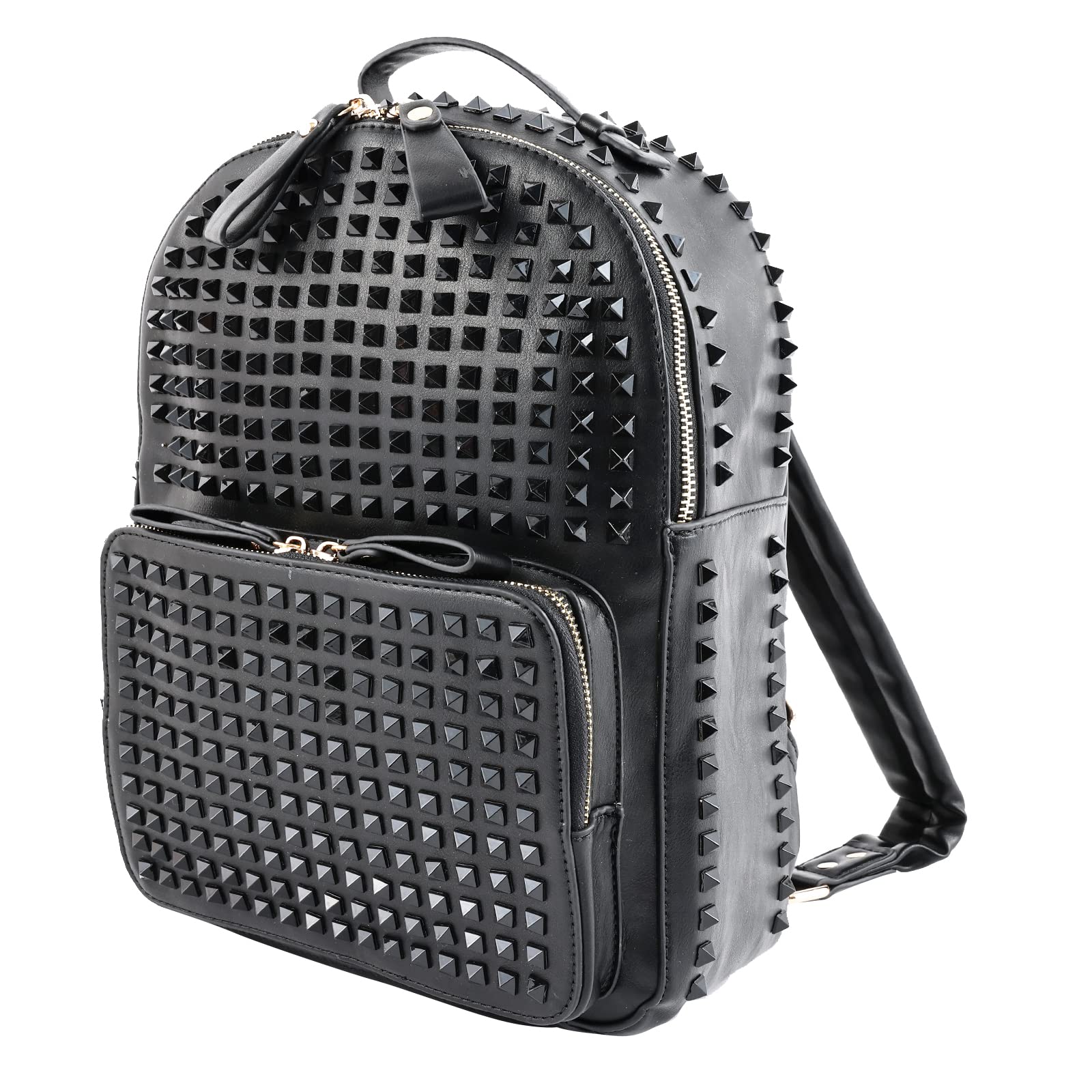 

EVERSOUL Рюкзак-Daypack с шипами, ГотическийРокГотическая Лолита Стиль, Женский, Один Размер, Застежка-молния цвета Gunmetal