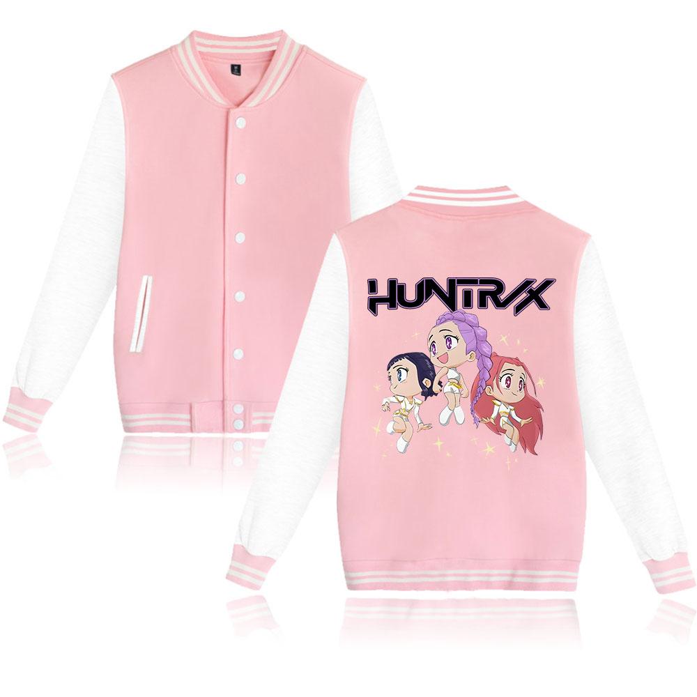 KPop Lovci démonů Grafický potisk Pánská Dámská Bunda Kabát Mikiny Mikina s kapucí Baseballová uniforma Streetwear Chlapci Dívky Kardigan Topy Oblečení