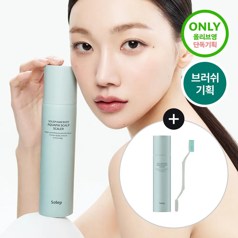 Solep Hair Root Aquapik Scalp Scaler 250ml (Set/Single) [SINGLE] Scalp Scaler 250ml