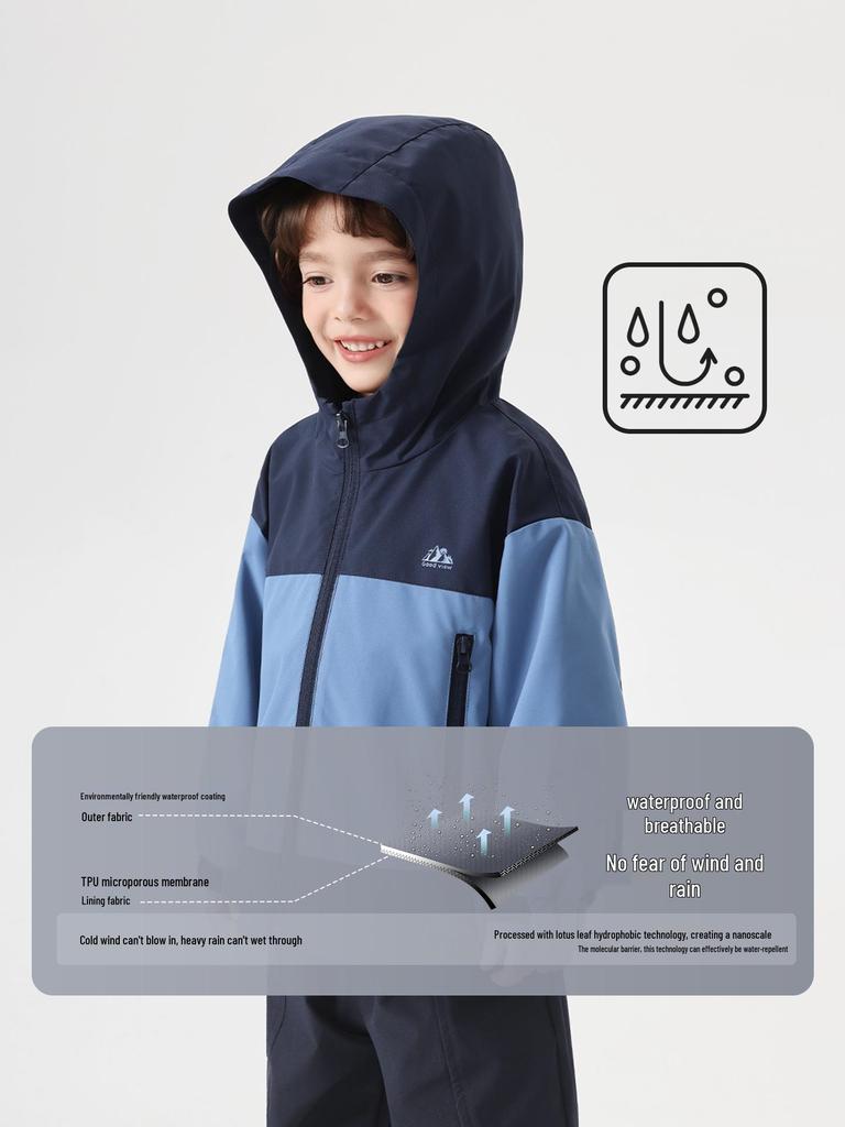 Trendy European Waterproof Toddler Jacket - New 2026 Spring/Autumn Style