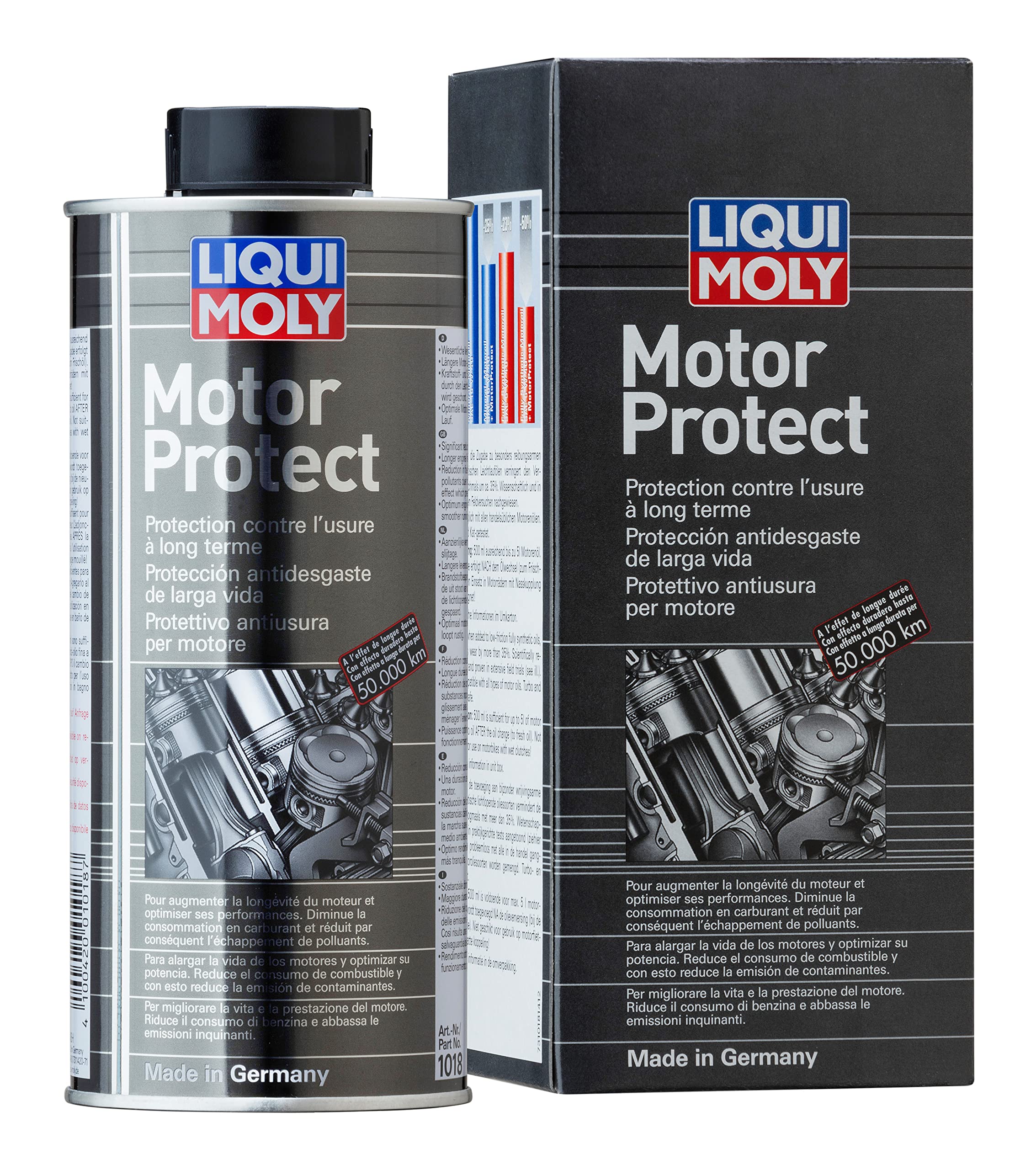 

LIQUIMOLY 20872 Engine Protection Additive Motor Protector 16.9 fl oz (500 ml)