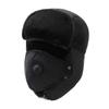 Comfortable Earflap Aviation Fur Hat with Ear Flaps and Chestnut-shaped Hat
