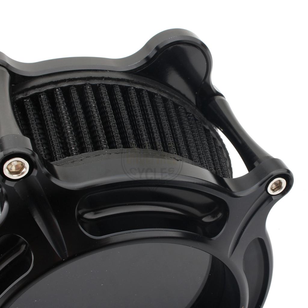 Air Cleaner Filter Intake For Harley Twin Cam EVO Dyna Softail FXST Touring Road King Street Glide 1993-1999 Motorcycle Clear