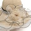Summer New Hat Ladies Sunscreen Hat Elegant Mother High Sense Sunshade Top Hat Breathable Organza Bucket Hat