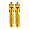 1 Pair Foot Rest Motorcycle Footrests Foot Rest Scooter Foot Pegs for Electric Vehicles Mopeds Motocross Pedal GTWS