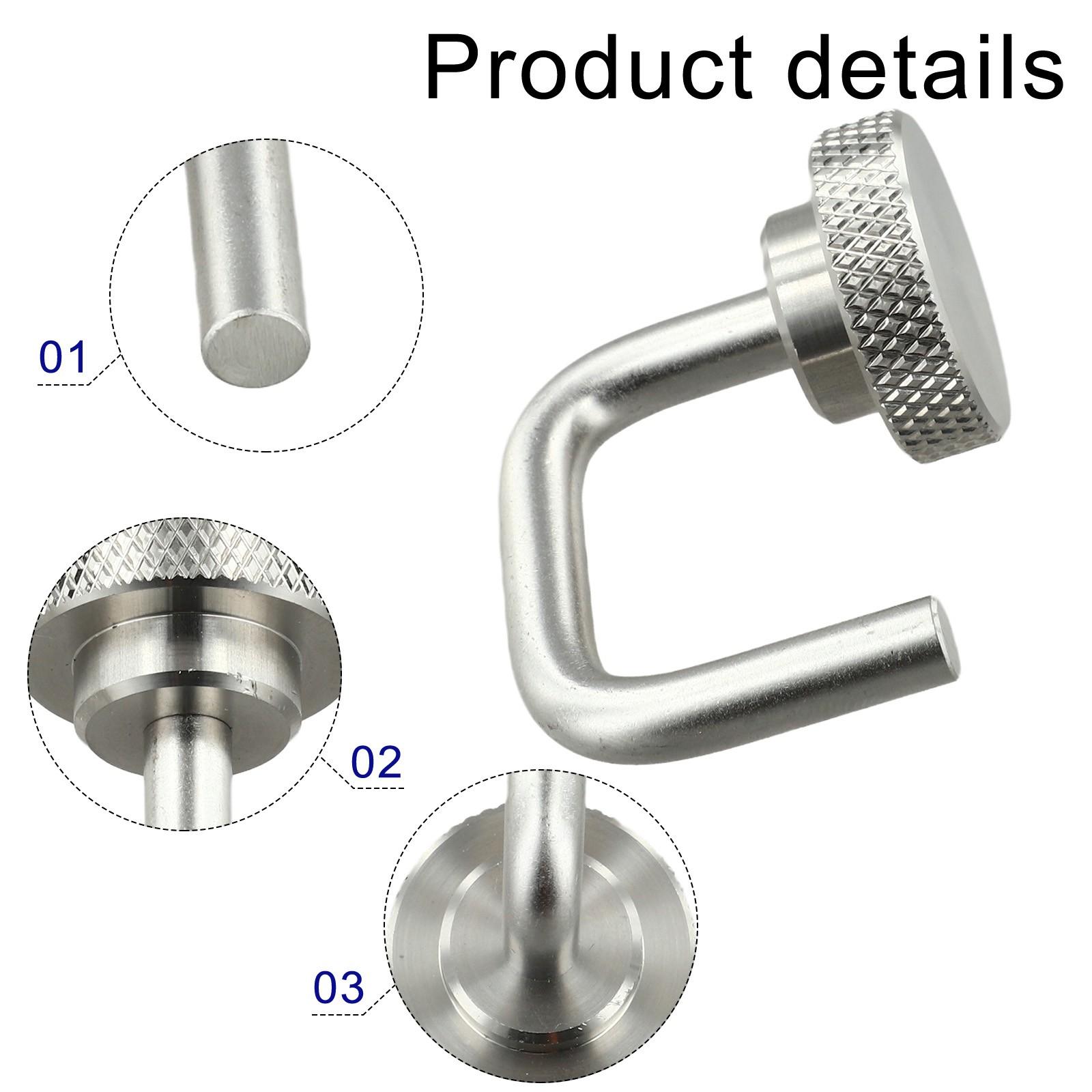 For IGT Compatible Connecting Hooks Stainless Steel Camping Table Accessory